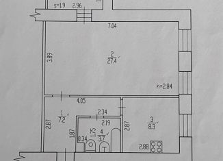 Продаю 1-ком. квартиру, 46 м2, посёлок Путёвка, Рославльская улица, 6