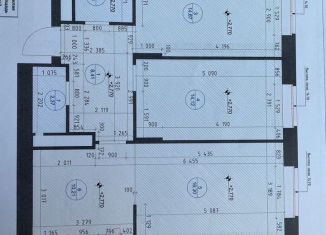 Квартира на продажу со свободной планировкой, 77.3 м2, Раменское, Молодёжная улица, 28А