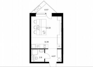 Продается квартира студия, 26 м2, Москва, метро Ховрино, жилой комплекс Бусиновский Парк, 1.3