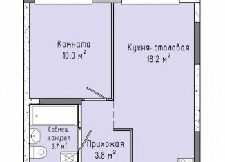 Продаю 1-комнатную квартиру, 35.7 м2, Ижевск, Индустриальный район, улица Ленина, 91/1