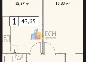 Продается однокомнатная квартира, 44 м2, Москва, метро Преображенская площадь, 3-я Гражданская улица, 21