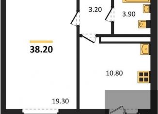 Продается 1-ком. квартира, 38.2 м2, Воронеж, улица Шидловского, 28, Левобережный район