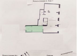 Сдается в аренду торговая площадь, 21 м2, Санкт-Петербург, Коломяжский проспект, 13к2, метро Пионерская