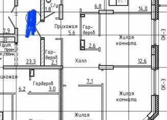 Продаю четырехкомнатную квартиру, 85.7 м2, Бурятия, 106-й микрорайон, 2к2