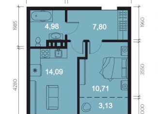 Двухкомнатная квартира на продажу, 40.7 м2, Иркутск, Октябрьский округ, Верхняя набережная, 129