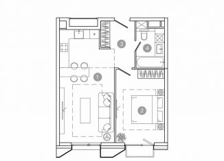 Продам 2-комнатную квартиру, 48.2 м2, Москва, район Соколиная Гора