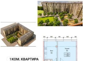 Продается 1-ком. квартира, 55.7 м2, Нальчик, улица Шарданова, 48, ЖК Белые Паруса