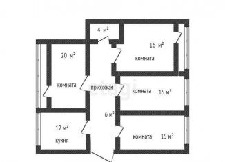 Продается 4-комнатная квартира, 88.2 м2, село Джалган, Дагестанская улица, 25