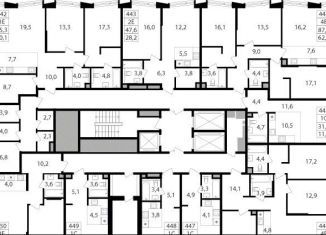 4-ком. квартира на продажу, 87.5 м2, Москва, Савёловский район, жилой комплекс Петровский парк II, к1