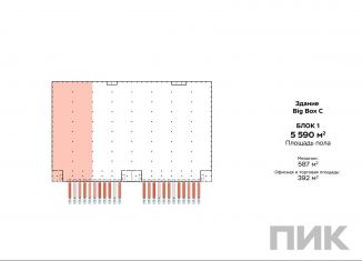 Сдача в аренду складского помещения, 6506 м2, Москва, ЮЗАО, Проектируемый проезд № 189, вл3с3