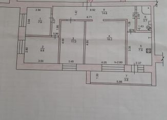 Продается четырехкомнатная квартира, 73.2 м2, Елабуга, улица Тази Гиззата