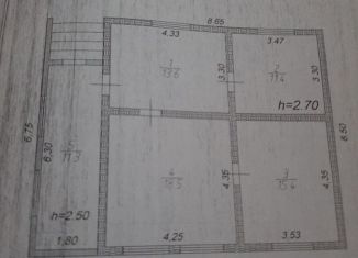 Продается дом, 70.9 м2, поселок Эркен-Шахар, улица 8 Марта
