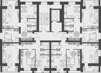 Продажа двухкомнатной квартиры, 66 м2, Йошкар-Ола, микрорайон Фестивальный