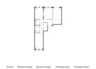 Продается 4-комнатная квартира, 76 м2, Москва, Молжаниновский район, жилой комплекс Молжаниново, к1