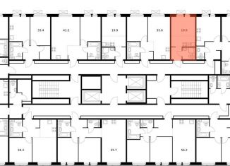 Квартира на продажу студия, 19.9 м2, рабочий посёлок Дрожжино, Южная улица, 11