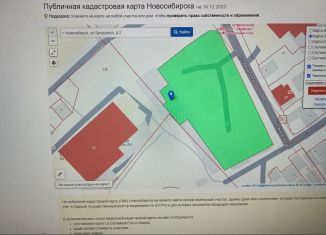 Продажа земельного участка, 36 сот., Новосибирск, улица Бродского, 2, Дзержинский район