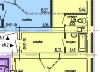 Продается 2-ком. квартира, 66.7 м2, Йошкар-Ола, микрорайон Спортивный