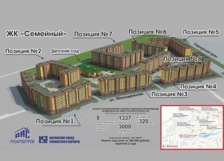 Продается 1-ком. квартира, 36.6 м2, село Семёновка