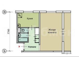 Продается однокомнатная квартира, 33 м2, Москва, Булатниковский проезд, 14к5, район Бирюлёво Западное