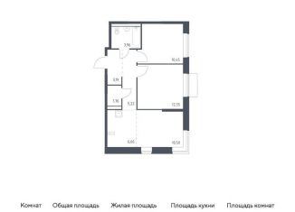 Продаю двухкомнатную квартиру, 54.3 м2, Ленинский городской округ