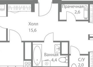 Продаю трехкомнатную квартиру, 92.9 м2, Москва, ЖК Стеллар Сити