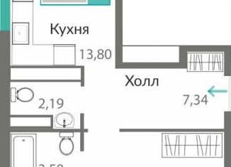 2-комнатная квартира на продажу, 60.5 м2, Симферополь, Киевский район