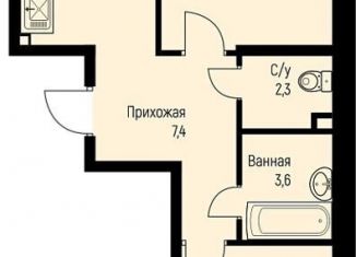 Продажа 2-комнатной квартиры, 58.8 м2, Краснодарский край