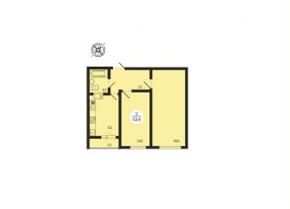Продам 2-комнатную квартиру, 54 м2, Челябинск, ЖК Спортивный