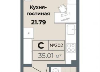 Квартира на продажу студия, 34.3 м2, Санкт-Петербург, муниципальный округ Владимирский