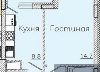 Продам однокомнатную квартиру, 38 м2, Воронеж, улица Фёдора Тютчева, 93/4, ЖК Микрорайон Боровое