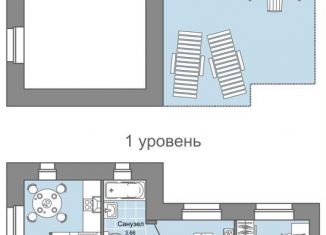 3-комнатная квартира на продажу, 88 м2, Киров, улица Дмитрия Козулева, 2к1