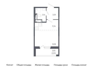 Продажа квартиры студии, 24.4 м2, Санкт-Петербург