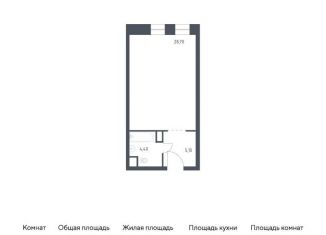 Продам квартиру студию, 38.2 м2, Москва, Стремянный переулок, 2, район Замоскворечье