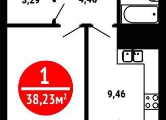 Продаю однокомнатную квартиру, 38.2 м2, Уфа, Ленинский район, Природная улица, 28/1