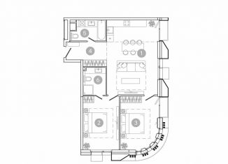 Продам трехкомнатную квартиру, 76.6 м2, Москва, ВАО