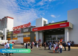 Продам однокомнатную квартиру, 38.4 м2, Ростов-на-Дону, улица Юрия Дубинина, 1/1, ЖК Суворовский