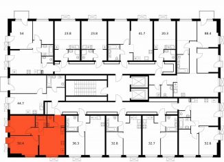 Продается двухкомнатная квартира, 50.4 м2, Казань, Советский район