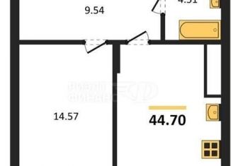 Продается 1-ком. квартира, 43 м2, поселок Малое Исаково, 2-й Портовый переулок, 8