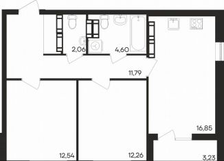 Продажа 2-комнатной квартиры, 63.3 м2, Мурманская область