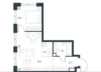 Продается 2-комнатная квартира, 42.4 м2, Москва, метро Мичуринский проспект