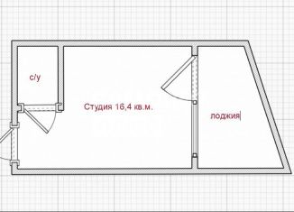 Продается квартира студия, 16.4 м2, Москва, Каширское шоссе, 142к1, район Орехово-Борисово Южное