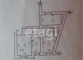 Трехкомнатная квартира на продажу, 65 м2, Хабаровск, улица Карла Маркса, 143Г