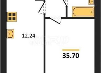 Продается однокомнатная квартира, 35.7 м2, Калининград, улица Сержанта Мишина, 81к3