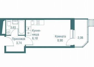 Продаю квартиру студию, 24.5 м2, Одинцово, ЖК Одинбург