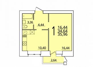 Продаю 1-ком. квартиру, 36 м2, Архангельская область, улица Гоголя, 6