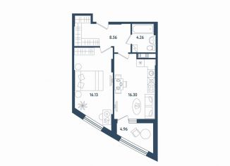 Продаю 1-комнатную квартиру, 47.7 м2, Сестрорецк