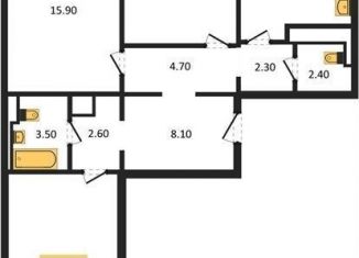 Продажа 3-комнатной квартиры, 89.4 м2, Воронеж, улица Загоровского, 13к2