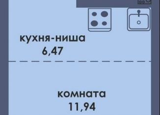 Продаю квартиру студию, 28 м2, Пермь, Ленинский район