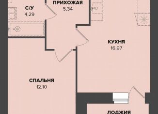 Продаю 1-ком. квартиру, 40.3 м2, Саранск