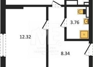 Продам двухкомнатную квартиру, 57.1 м2, Калининград, Ленинградский район, улица Старшины Дадаева, 55